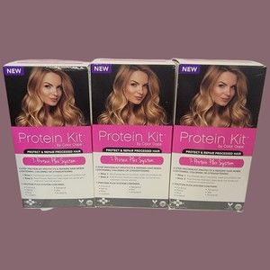 3  Protein Kit  2 Step Process to Protect & Repair Damaged Hair‎ Color Oops